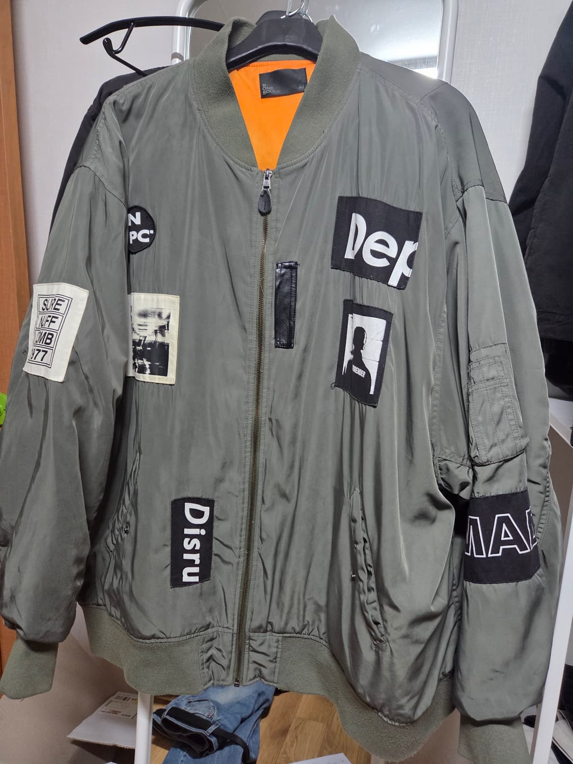 빈티지 중기장 MA1 판매 상품이미지2