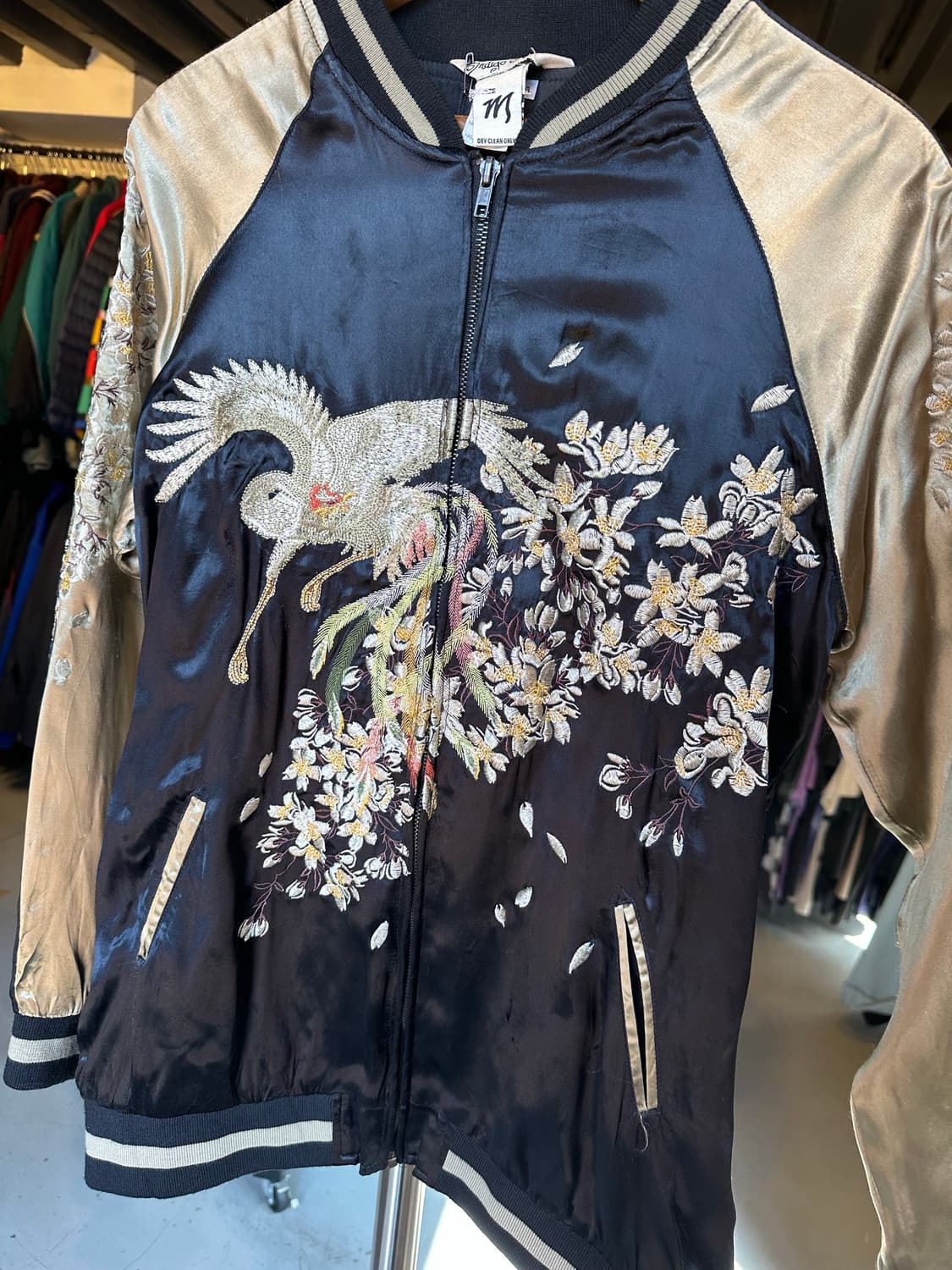 Unknown 레이온 스카쟌 자켓 상품이미지4