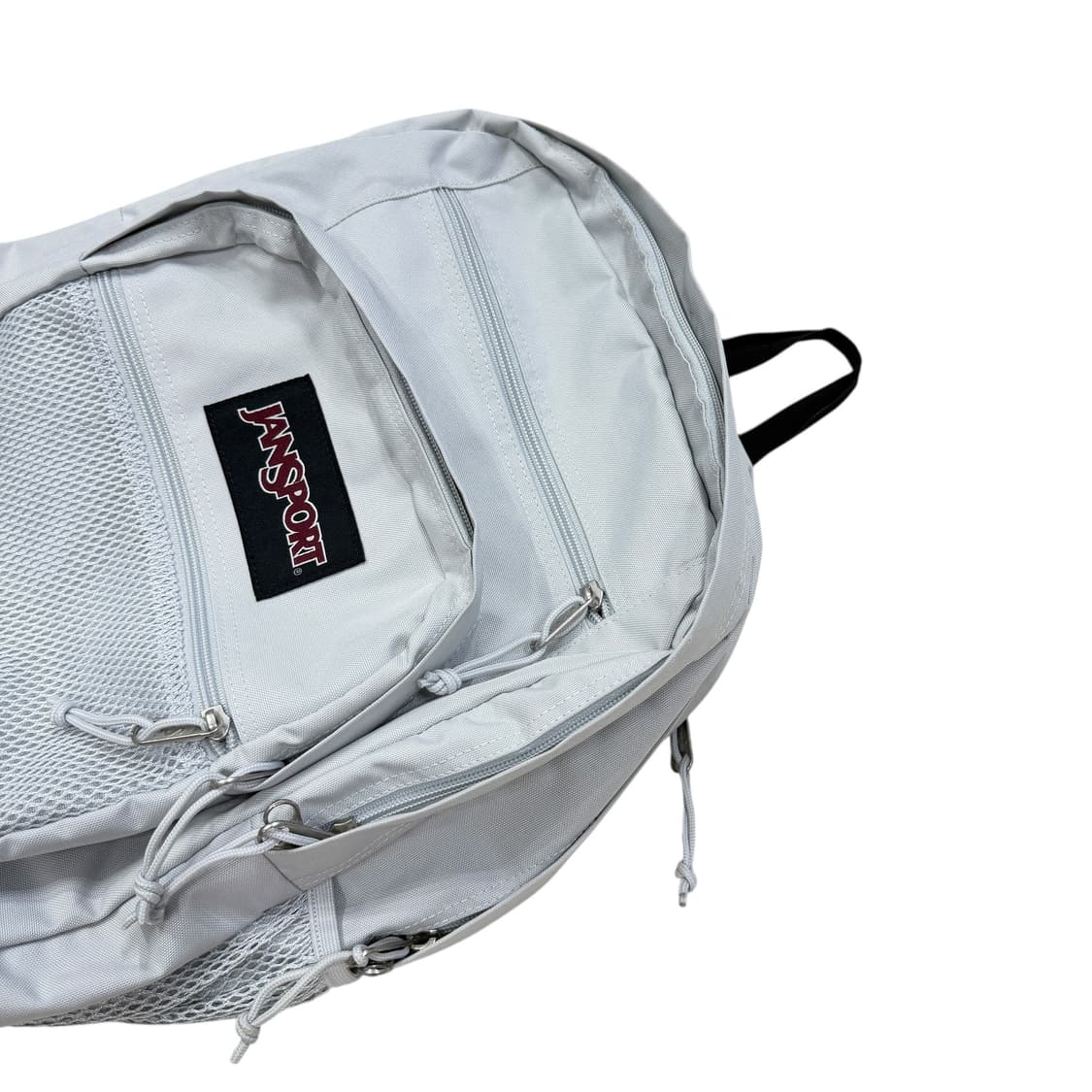 잔스포츠 빈티지 빅캠퍼스 그레이 메쉬 포켓 백팩 가방 상품이미지3