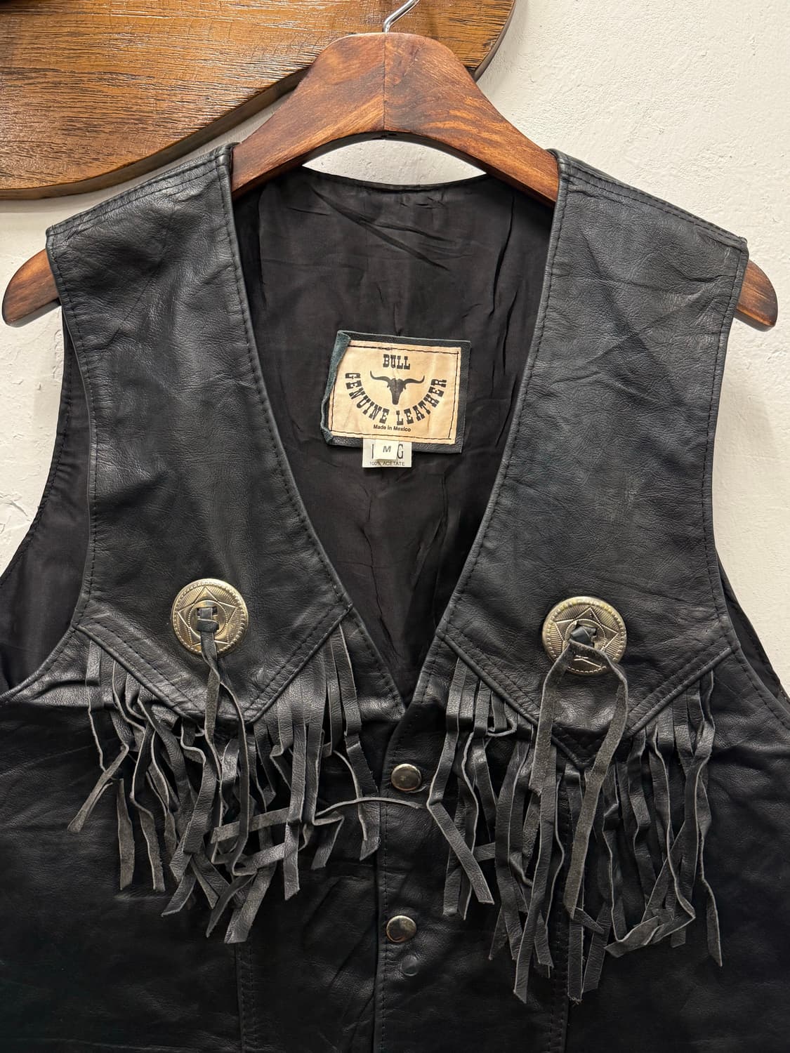 66) Bull Genuine Leather Fringe Western  상품이미지2