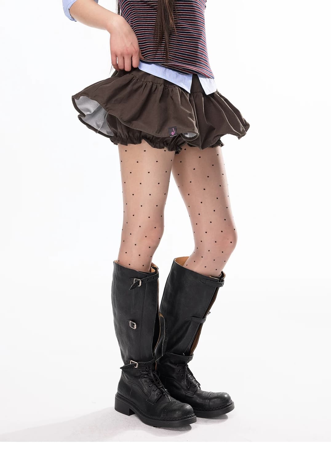 Jikoo Ballet Flower Pleats Skirt  상품이미지5