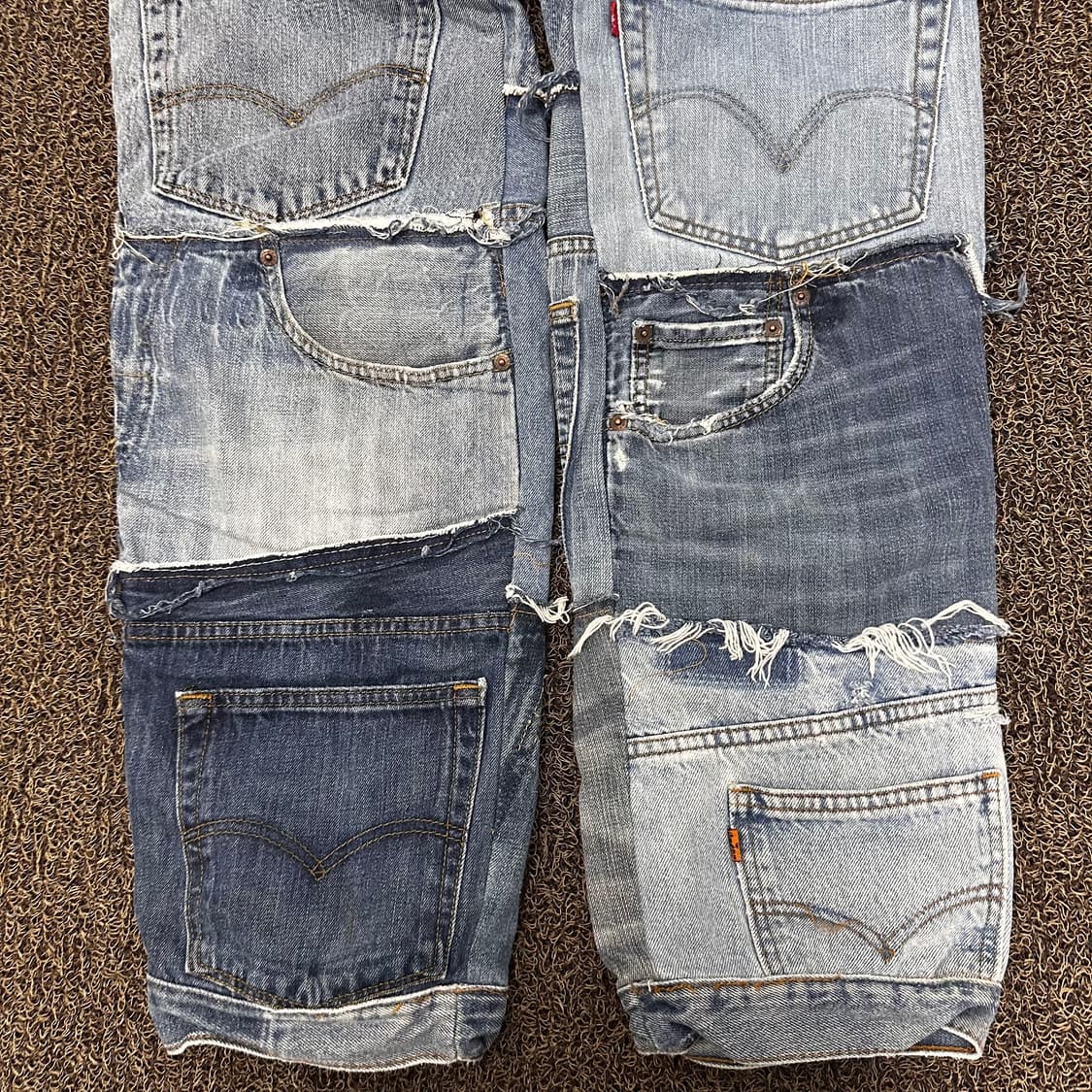 리바이스 리메이크 커스텀 와이드 데님팬츠 34인치 상품이미지3