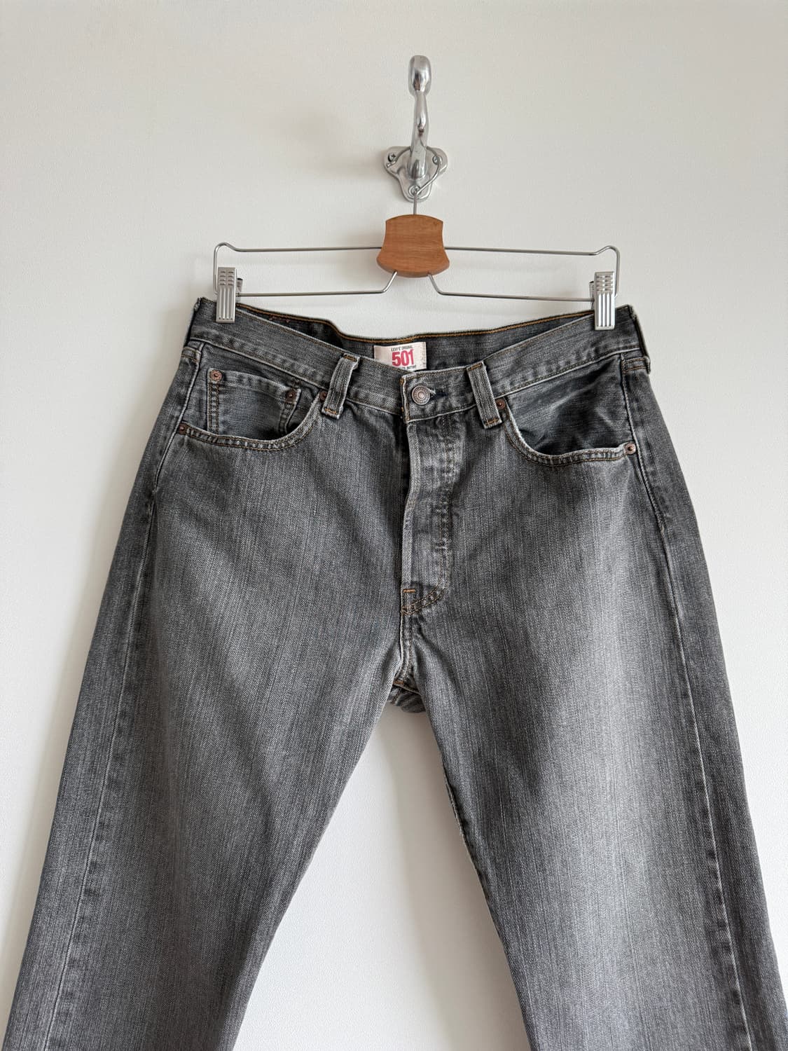 리바이스(Levi's) 501 그레이 데님(MEXICO) 상품이미지3