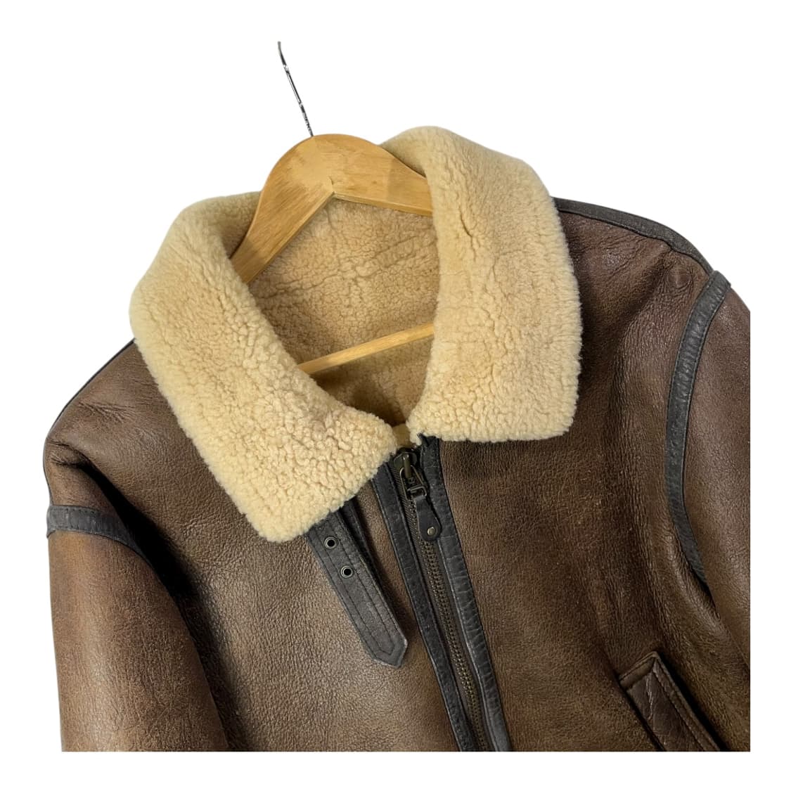 [VTG] 빈티지 B-3 램스킨 레더 무스탕 상품이미지3