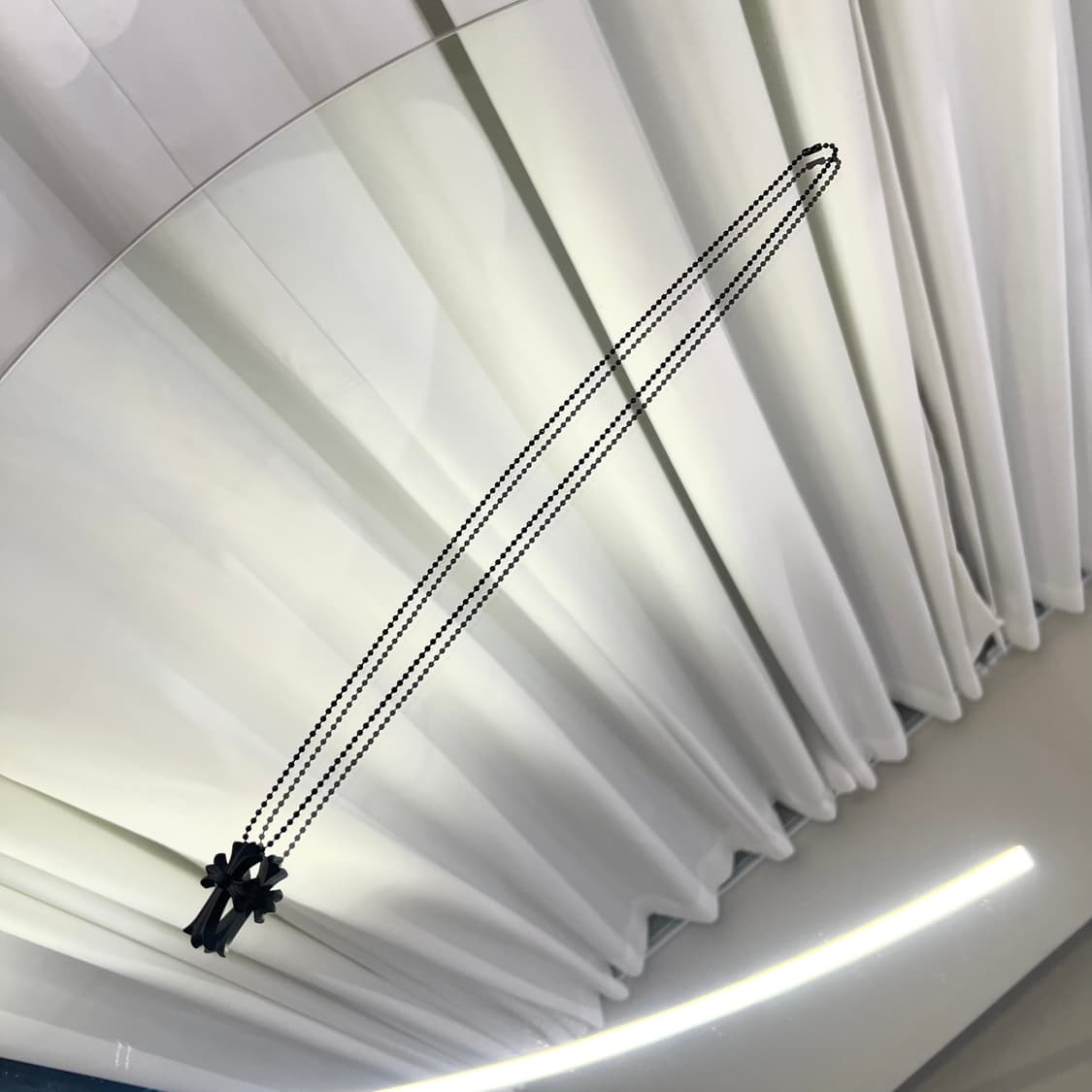 크롬하츠 실리콘 목걸이 블랙
 상품이미지3