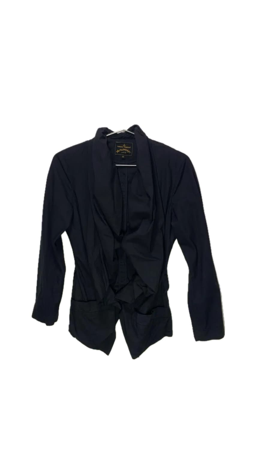 비비안웨스트우드 앵글로매니아 블랙 블라우스 셔츠 상품이미지1