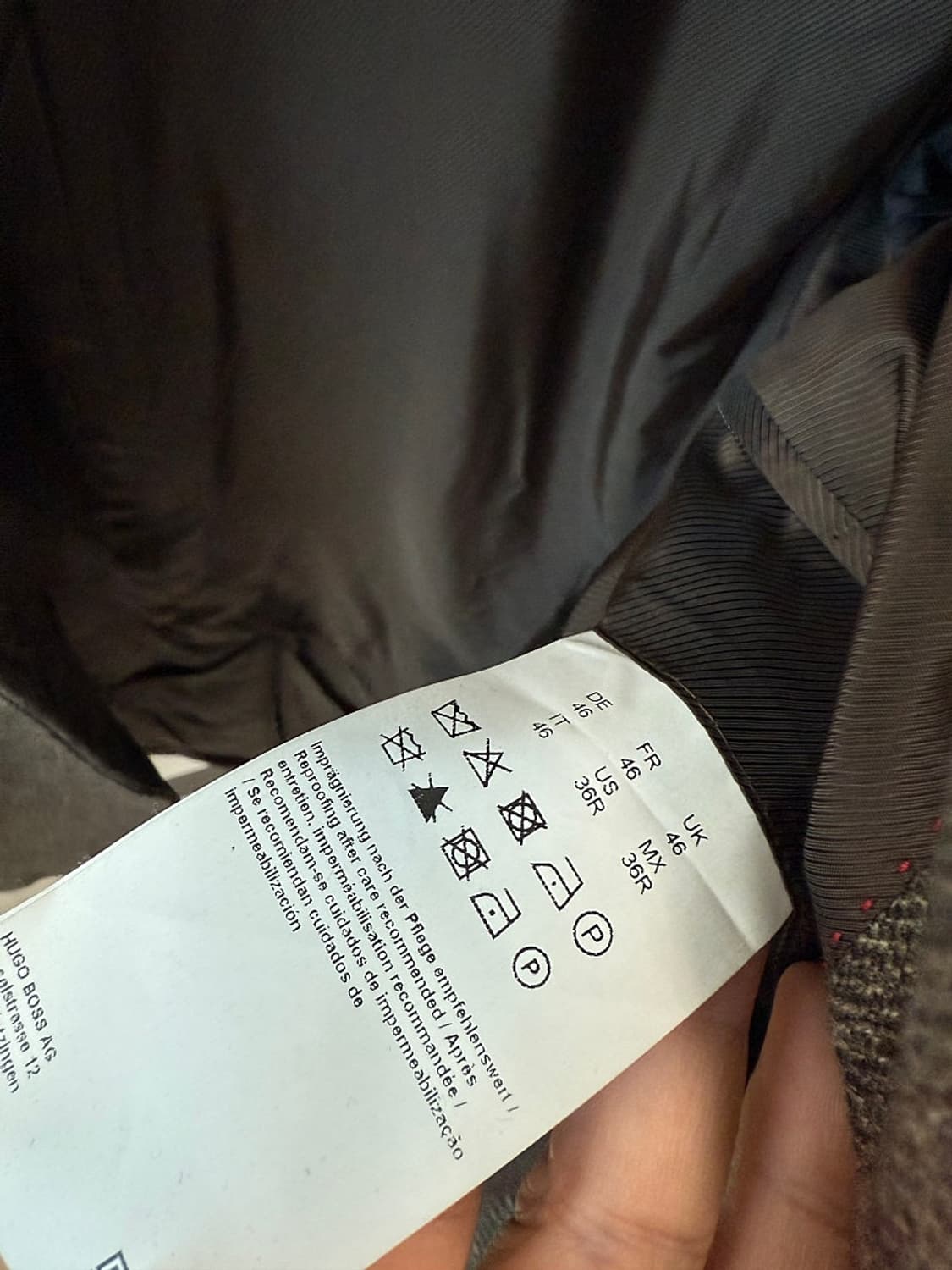 95) 휴고보스 레드라벨 울 코트  상품이미지8