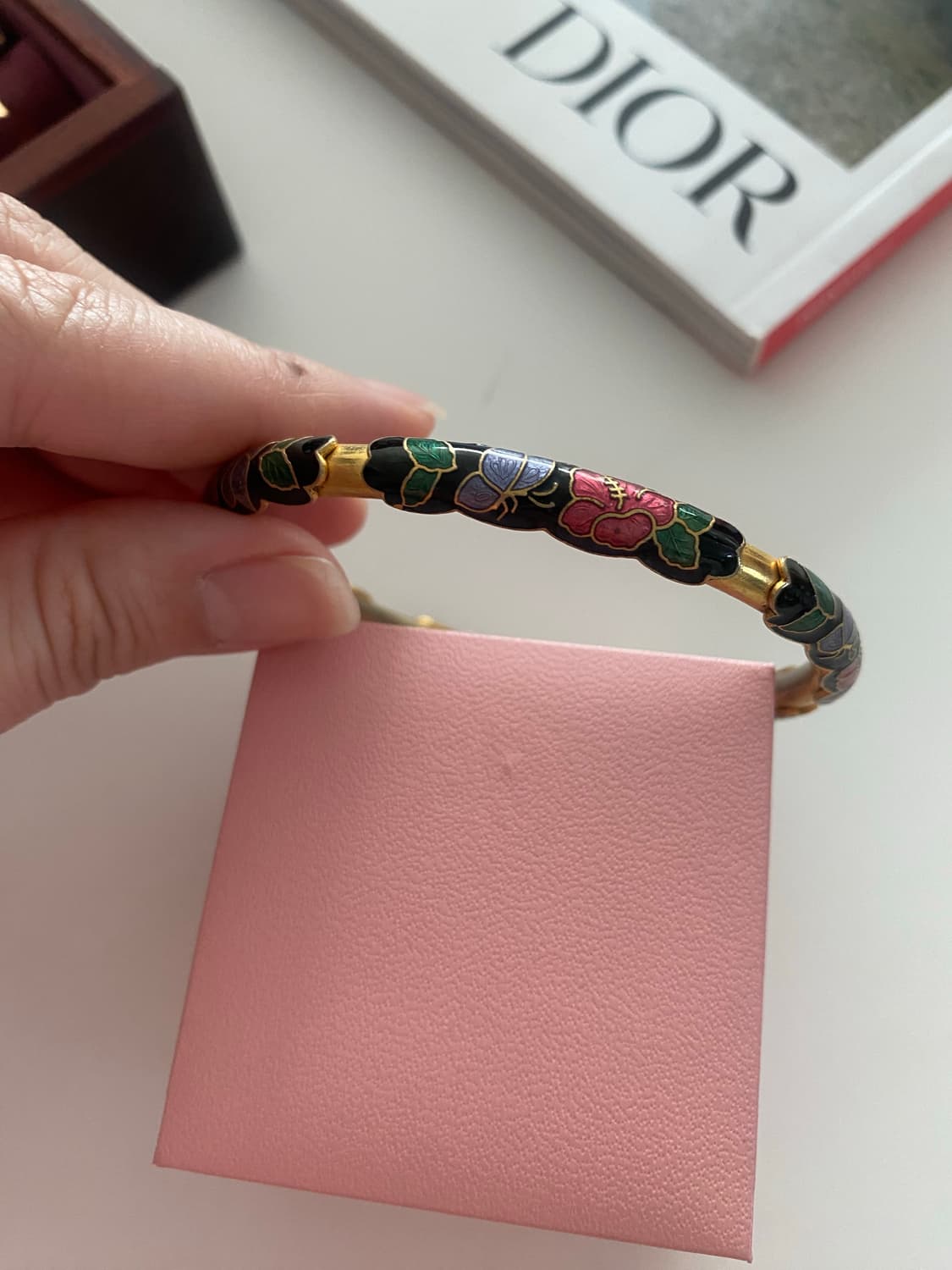 빈티지 클로아조네 뱅글 팔찌 상품이미지3