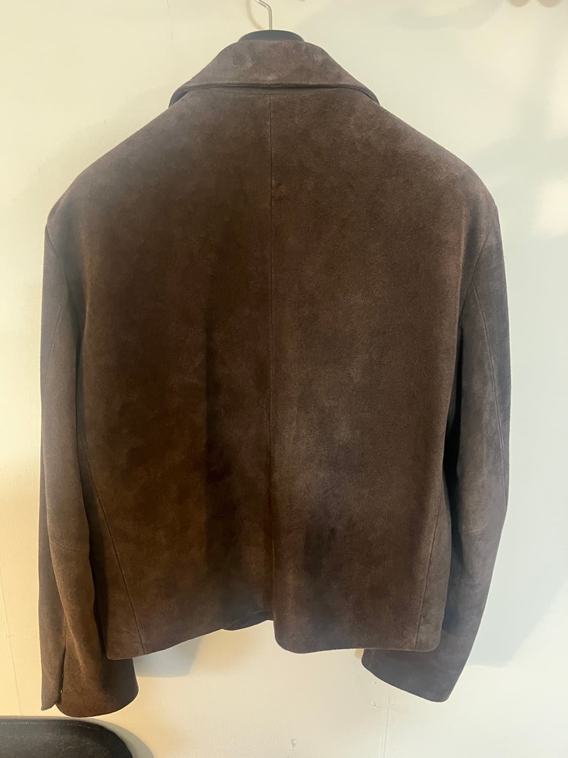 토니웩 스웨이드 지퍼 블루종 자켓 L 상품이미지5