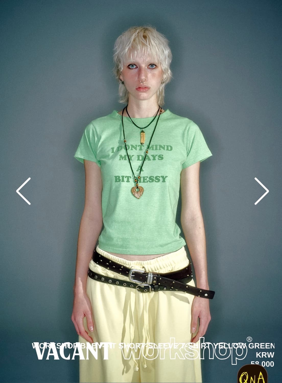 vacant archive short sleeve t-shirt 상품이미지1