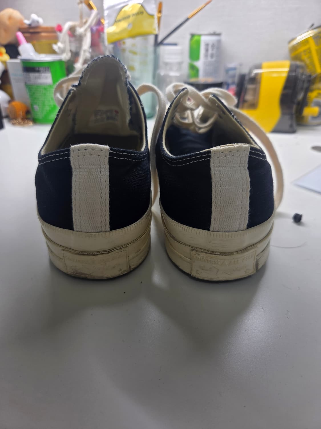 꼼데가르송 컨버스 블랙(265) 상품이미지3