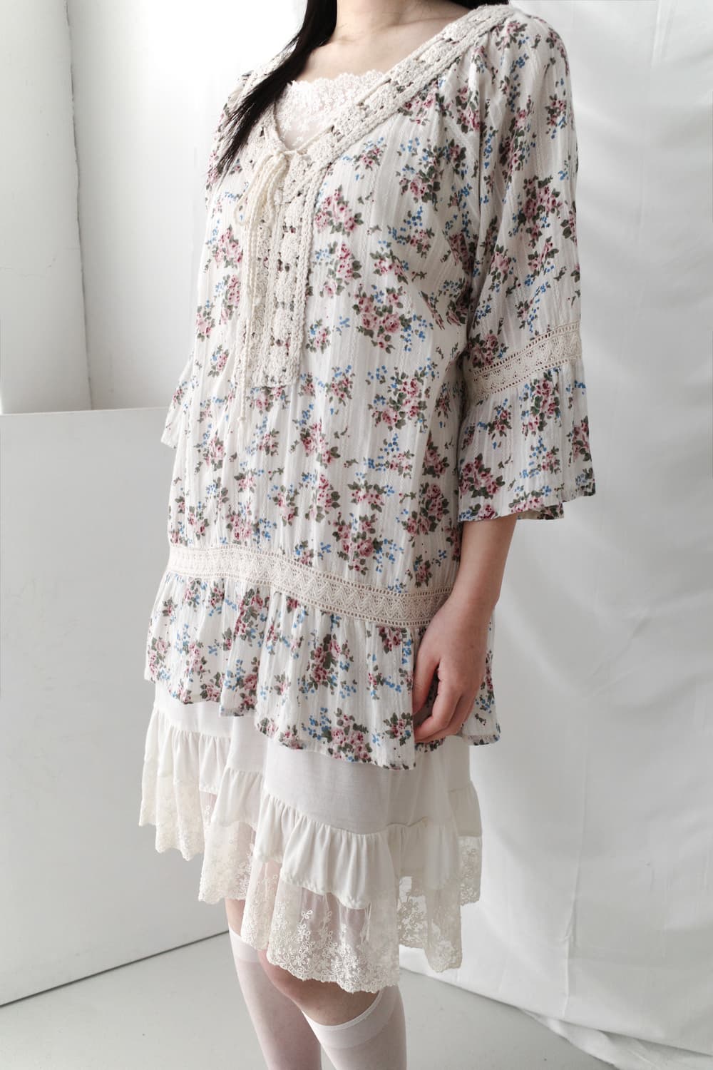 flower crochet blouse (set) 상품이미지7