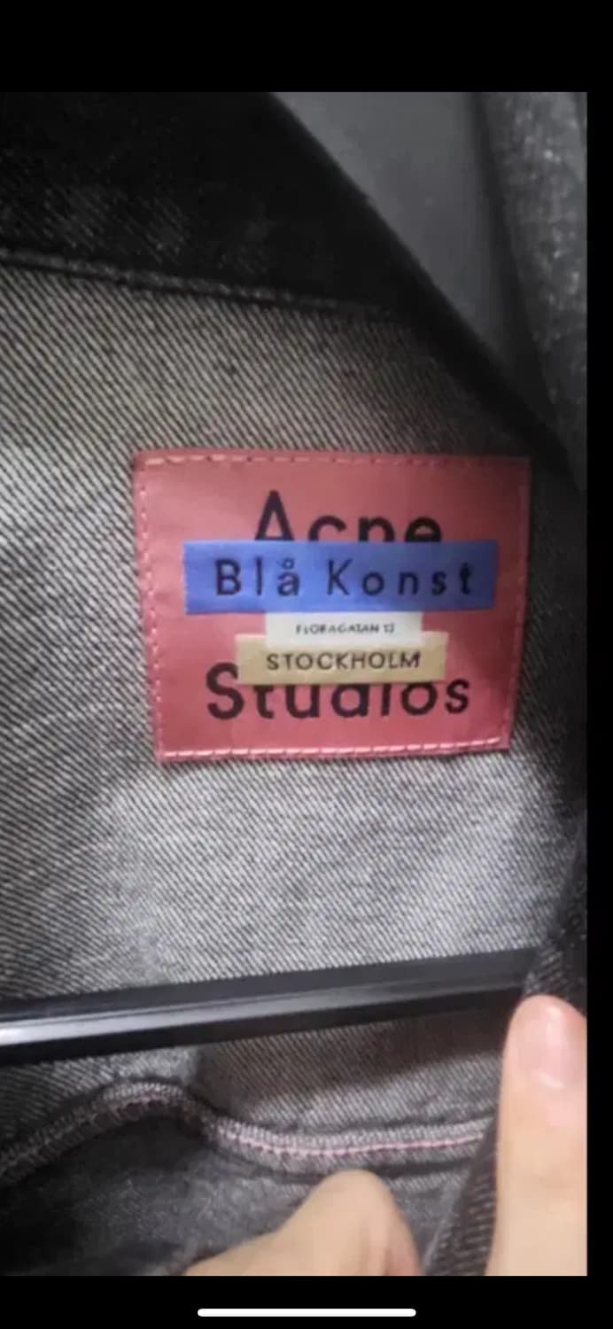 아크네스튜디오 오버핏 데님자켓 M size  상품이미지2