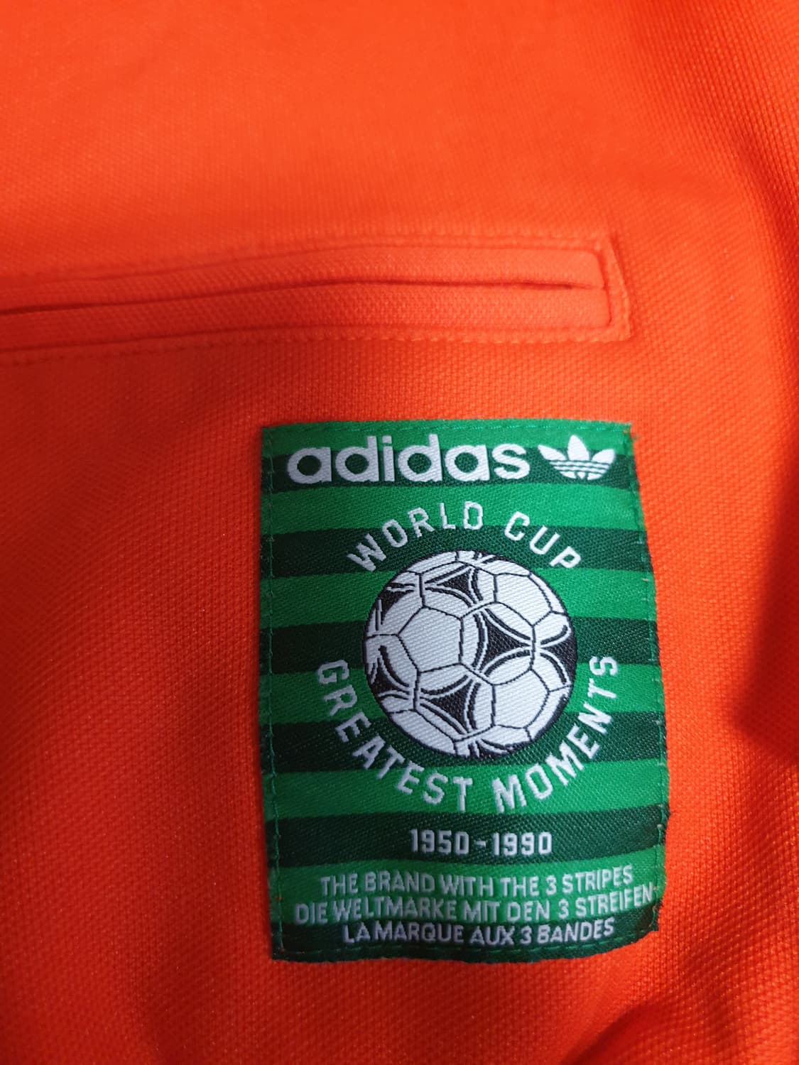 (블랙로고) 아디다스 00s 네덜란드 국대 사커 트랙탑 집업자켓 (M) 상품이미지3