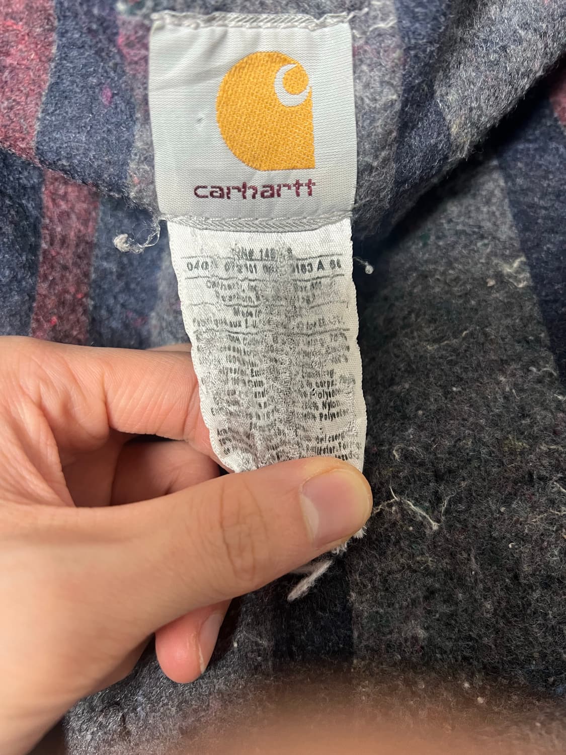 칼하트 carhartt 80’s j001 BRN 디트로이트 자켓 상품이미지6