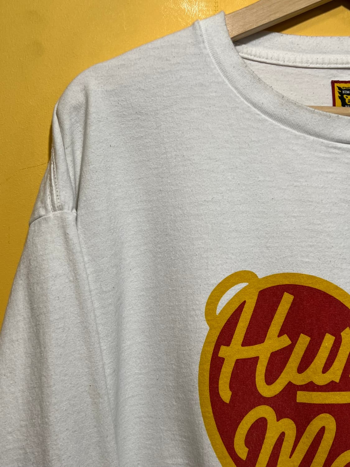 [XXL] 휴먼메이드 그래픽 롱슬리브 티셔츠 #4 화이트 상품이미지3