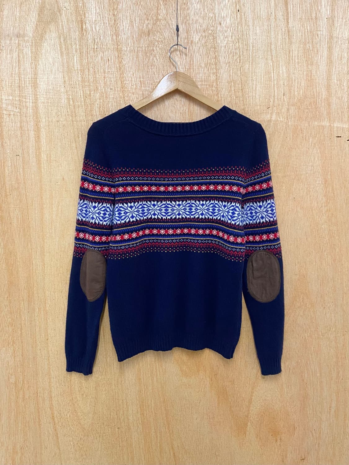 타미 힐피거 페어아일 엘보 패치 니트 상품이미지1