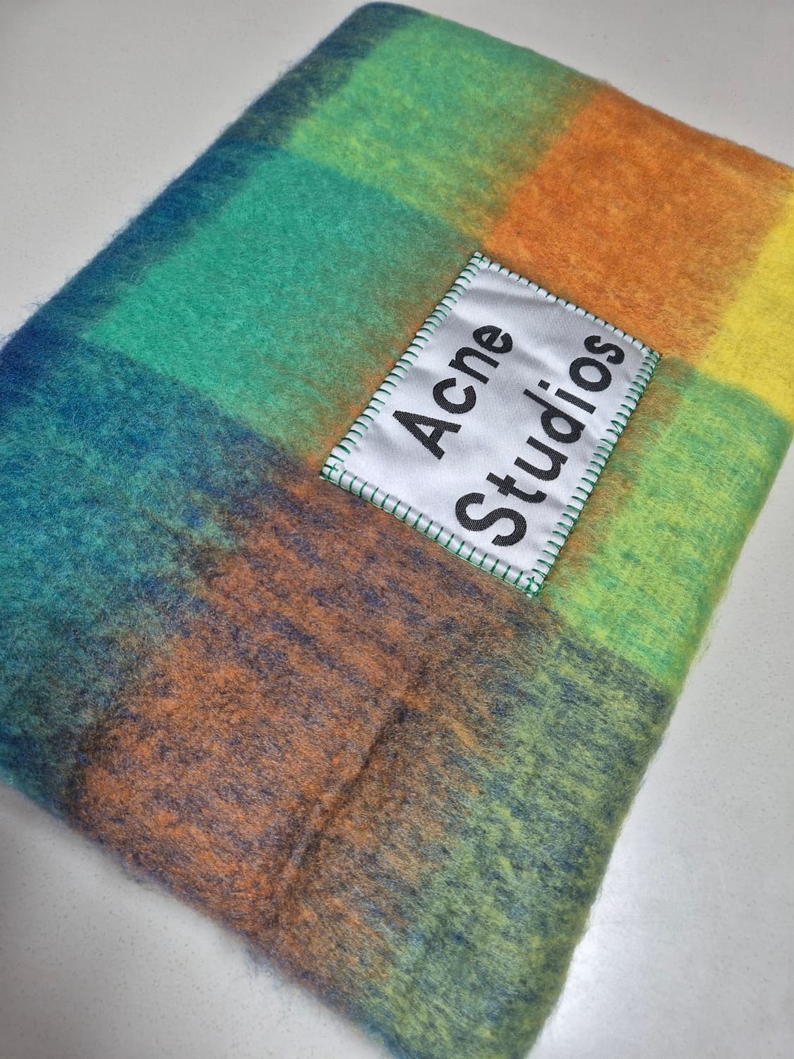 아크네 스튜디오 그린 머플러 (새상품) 상품이미지2