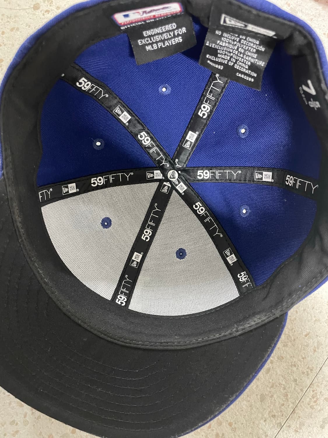 뉴에라 엠엘비 어센틱 LA 다저스 시그니처 모자 59 상품이미지3