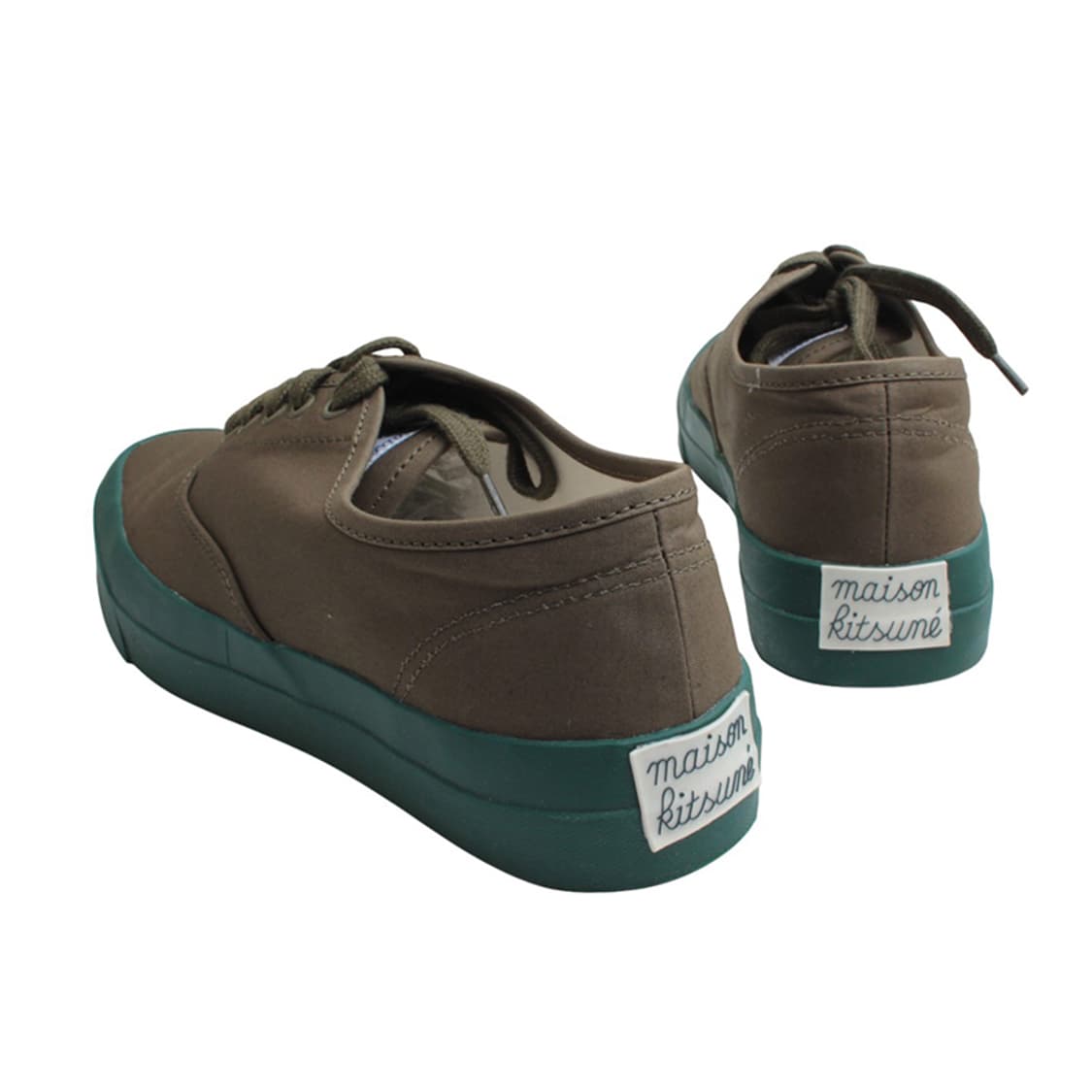 메종 키츠네 올리브그린 남성 스니커즈 42 상품이미지4