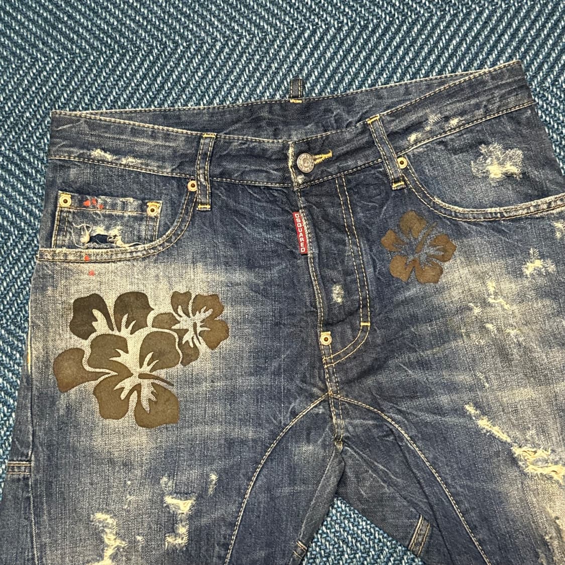 Dsquared2 플라워 데님 상품이미지2