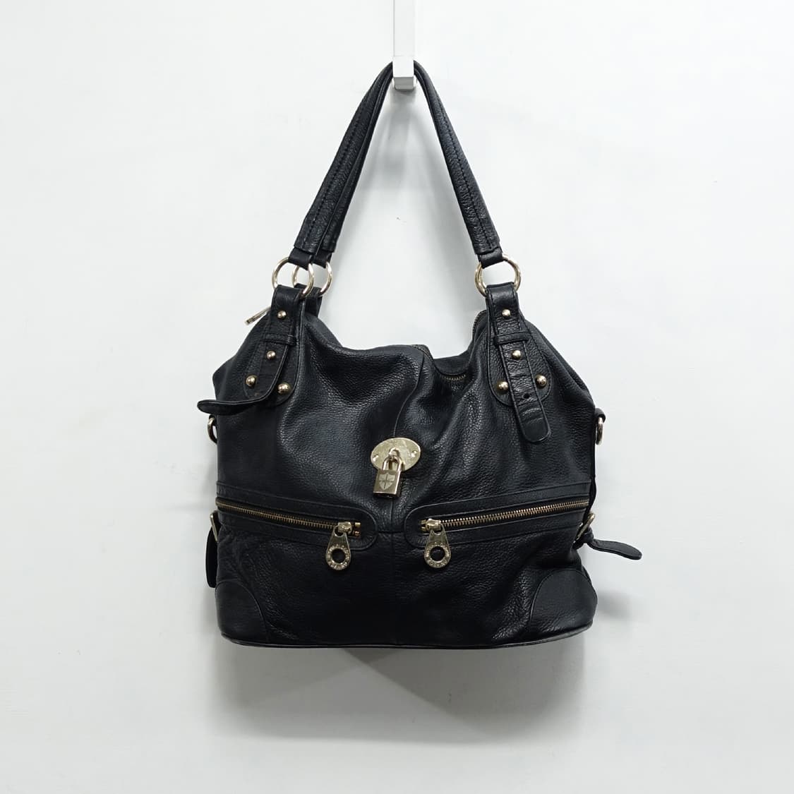 MICHIKO LONDON 미치코런던 코시노 자물쇠 소가죽 레더 숄더백 상품이미지2