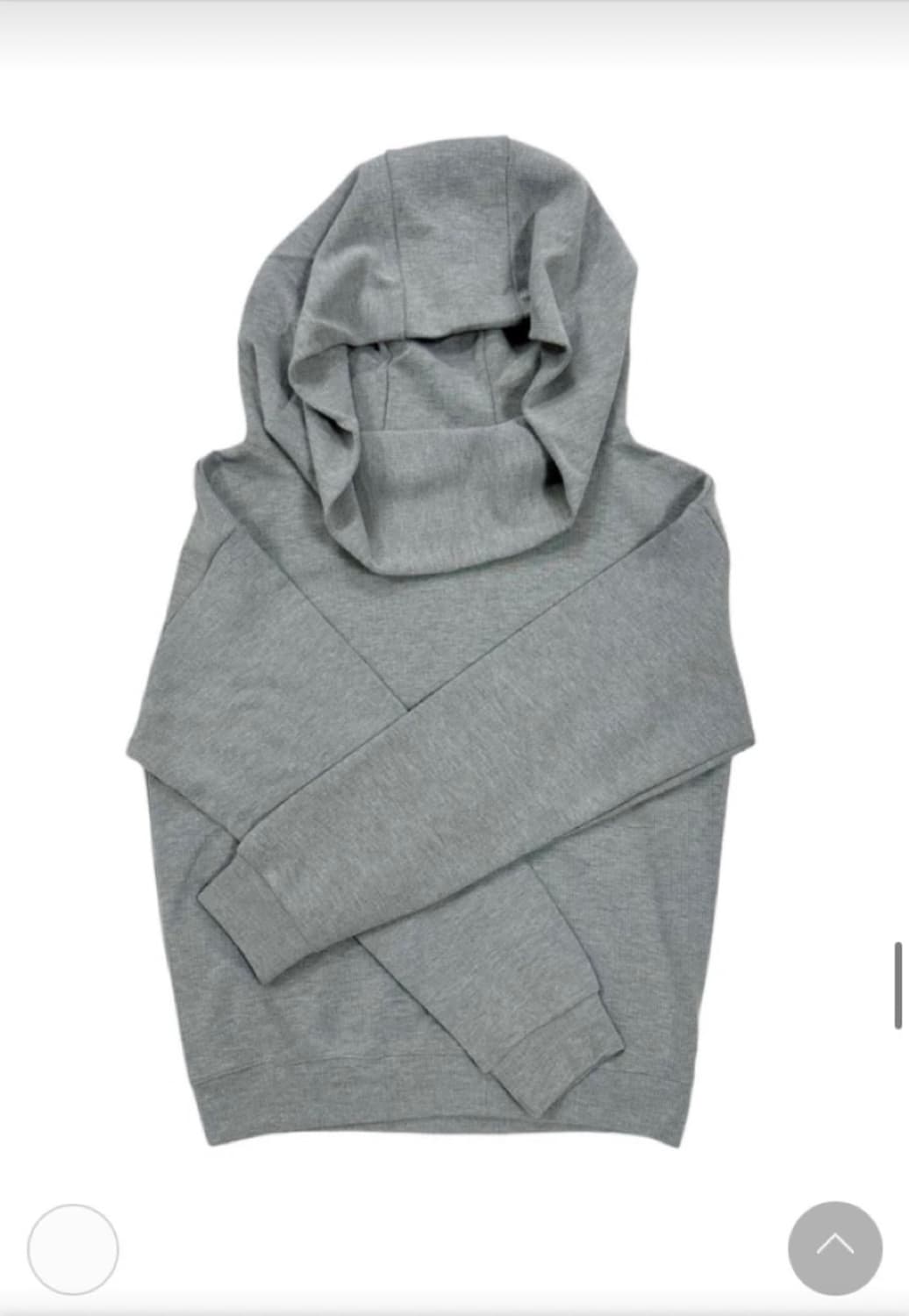 팁씨 캐쥬얼 오프 후드탑 그레이 상품이미지4