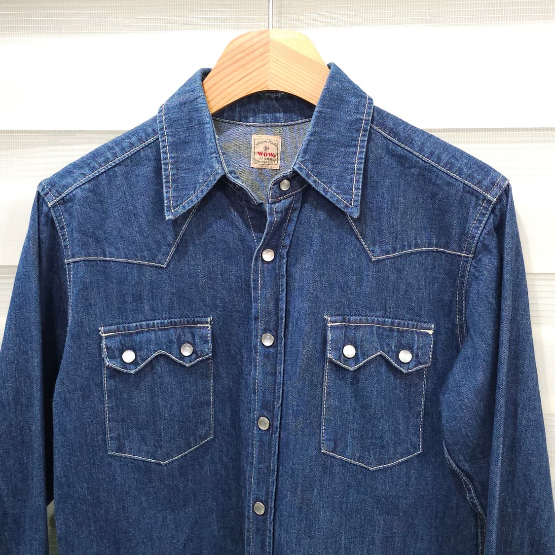 WOW JEANS 웨스턴 데님셔츠- 우먼M 상품이미지2