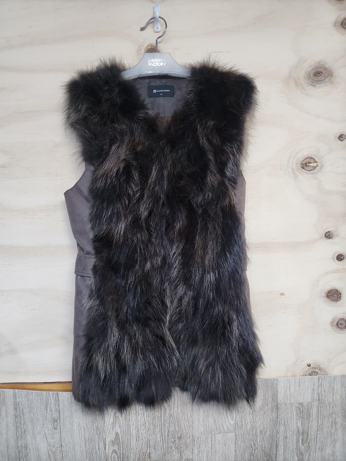 337) 아놀드바시니 라쿤퍼 베스트 조끼 상품이미지1