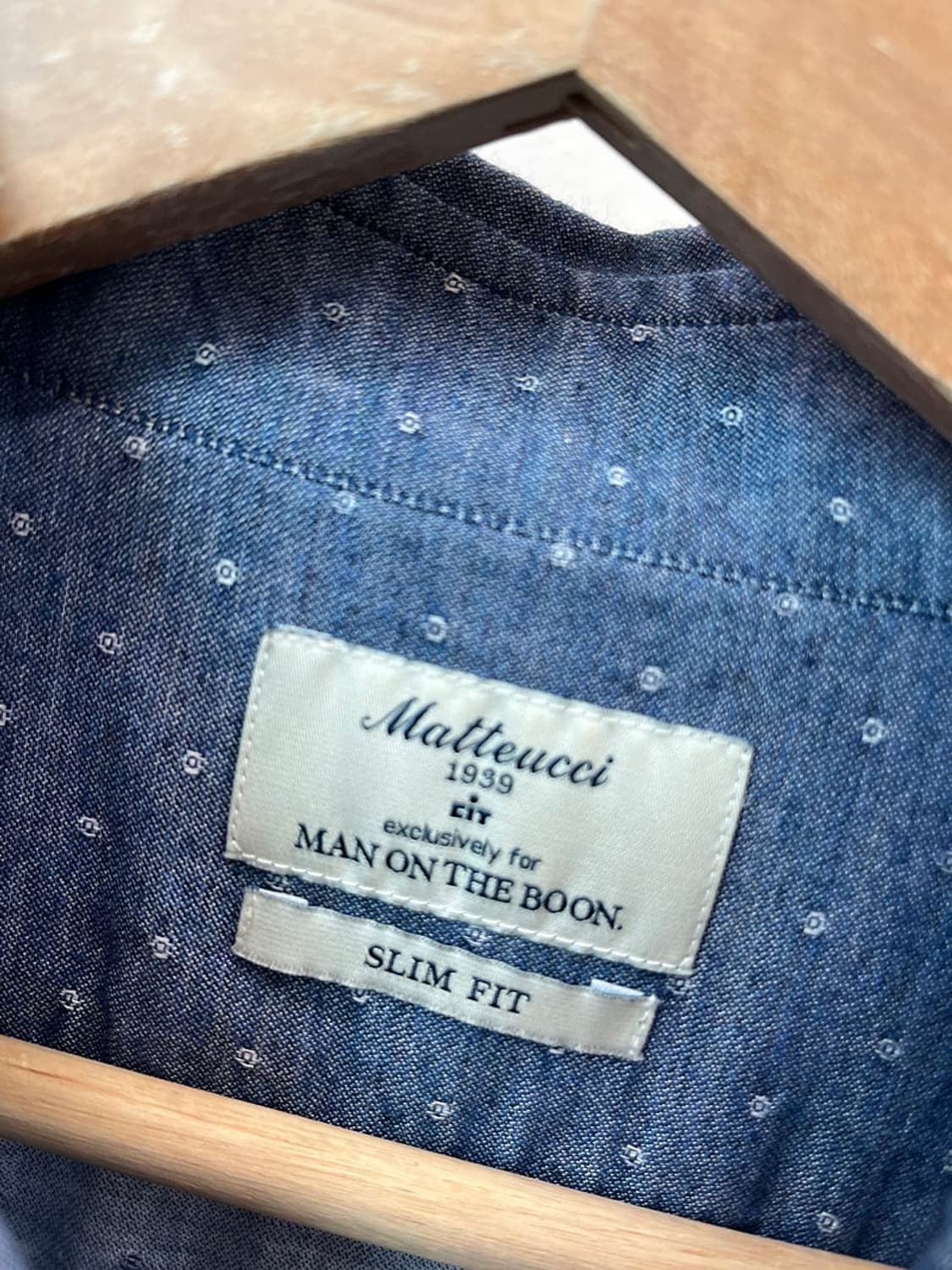 100) 맨온더분 이태리 마테우치 셔츠 3종  상품이미지6