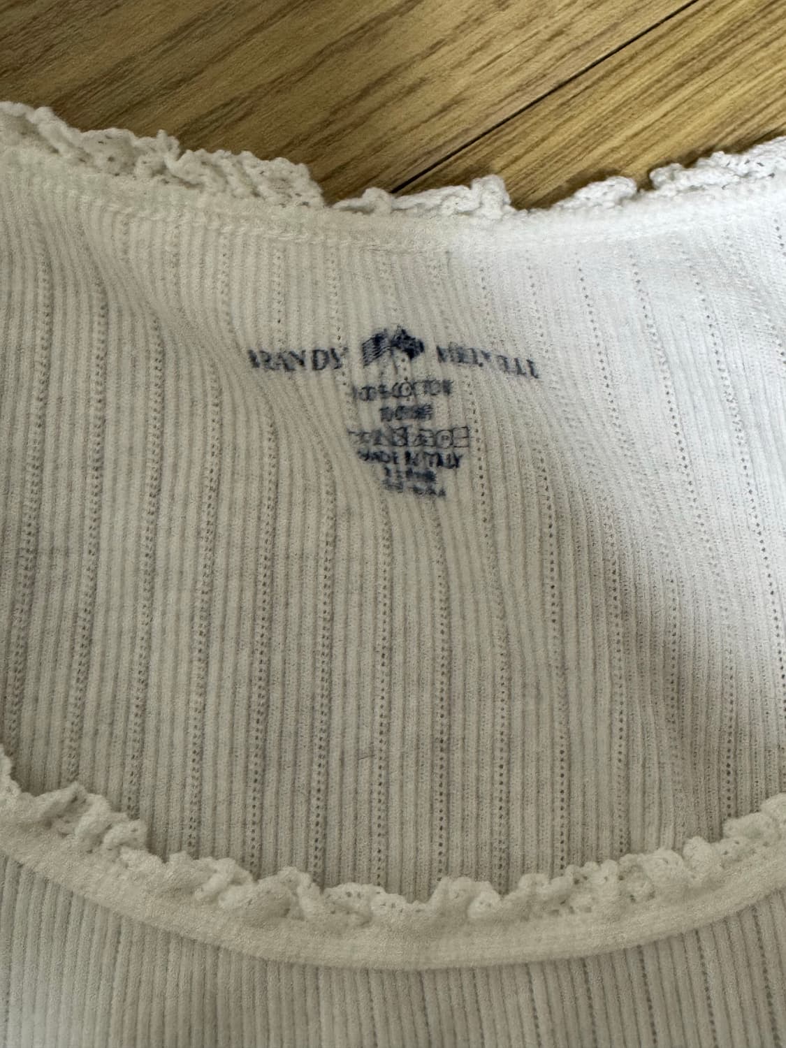 브랜디멜빌 mckenna 레이스 아일렛 긴팔티 상품이미지5