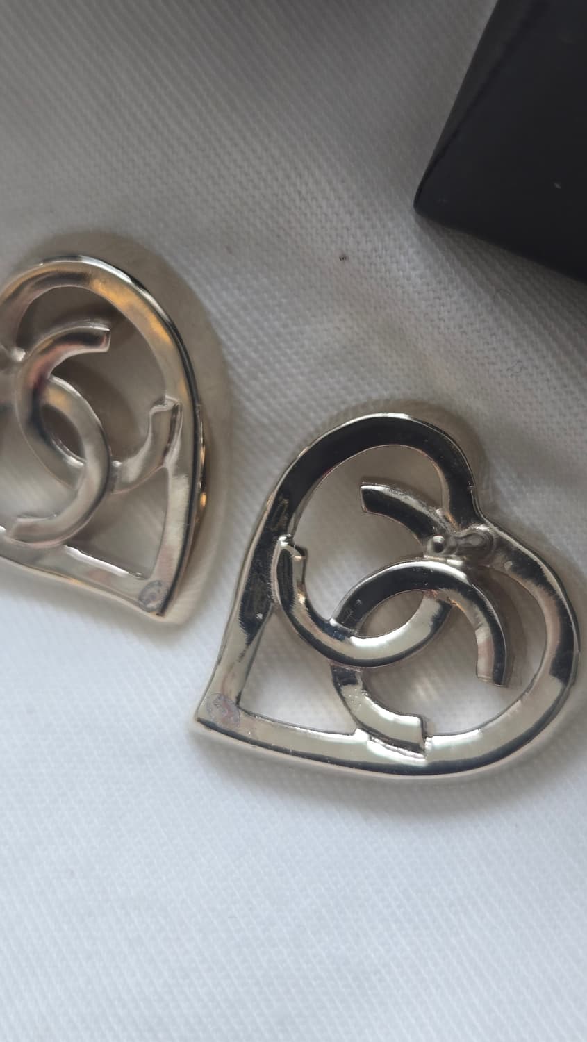 샤넬로고cc하트귀걸이 정품 상품이미지8