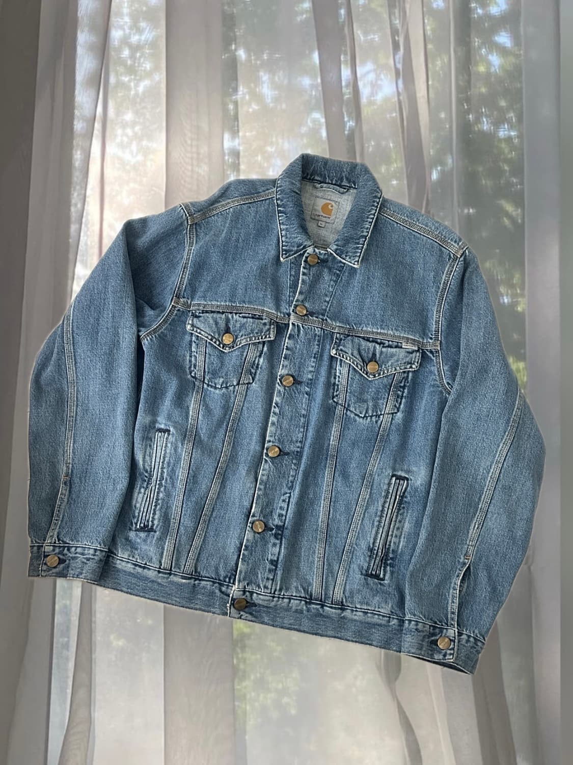 [M]칼하트 데님 자켓 청자켓 워크자켓 상품이미지1