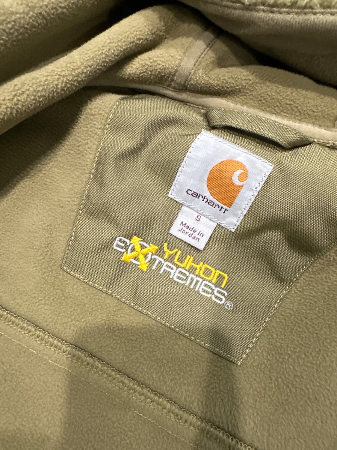 칼하트 프렌티스 플리스 카키  상품이미지3