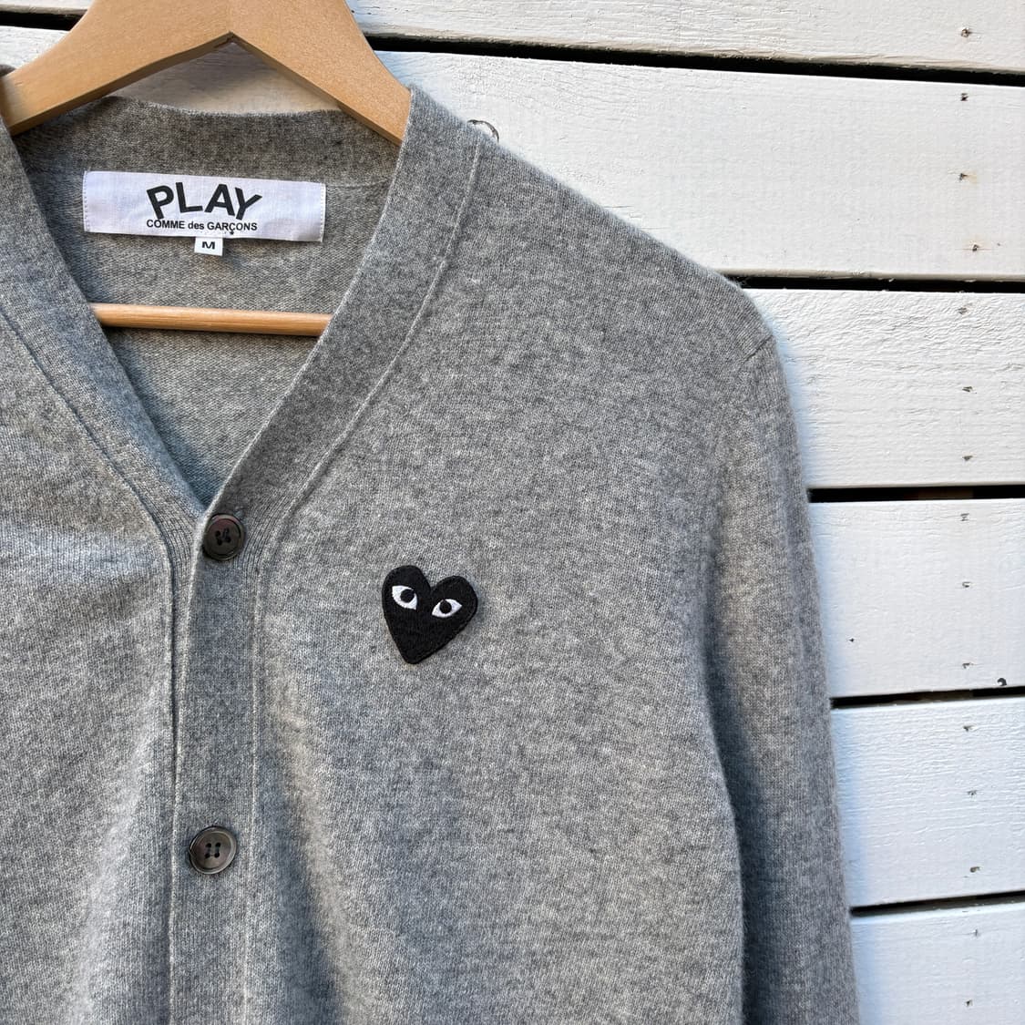 Comme des Garcons 꼼데가르송 울 니트 가디건 상품이미지3