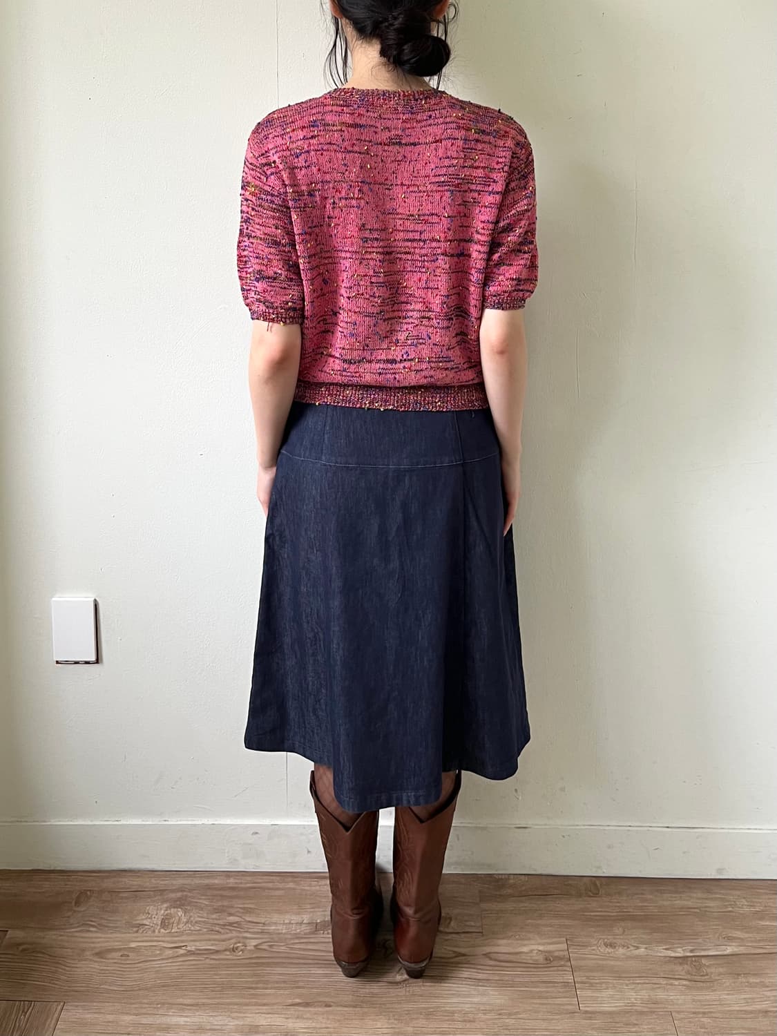 RoyalArtigiano 레인보우 핑크 스웨터 상품이미지10