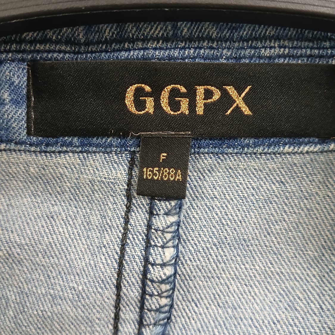 GGPX 데님 롱 셔츠 자켓 상품이미지7