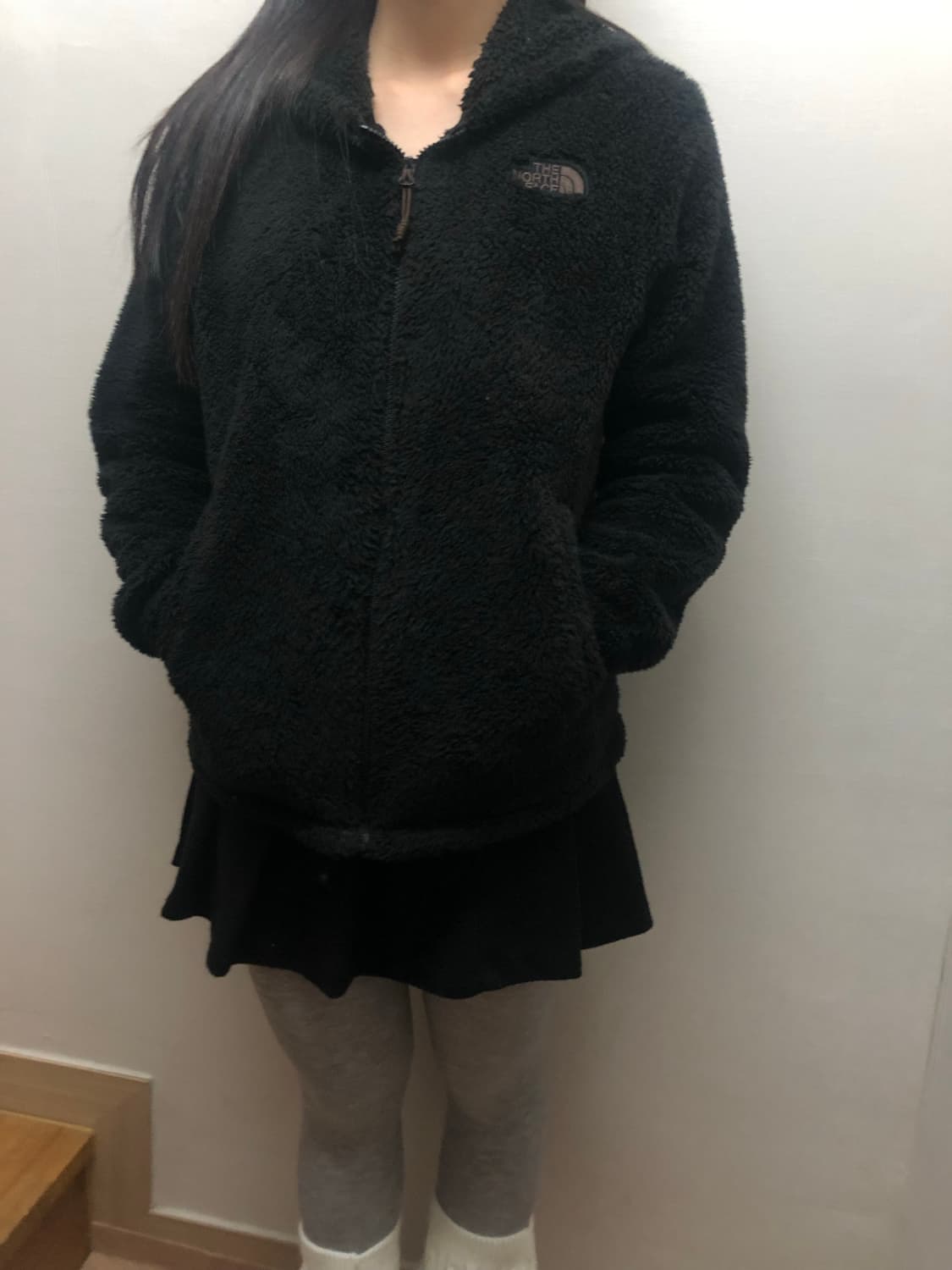 빈티지 노스페이스 블랙 플리스 상품이미지4