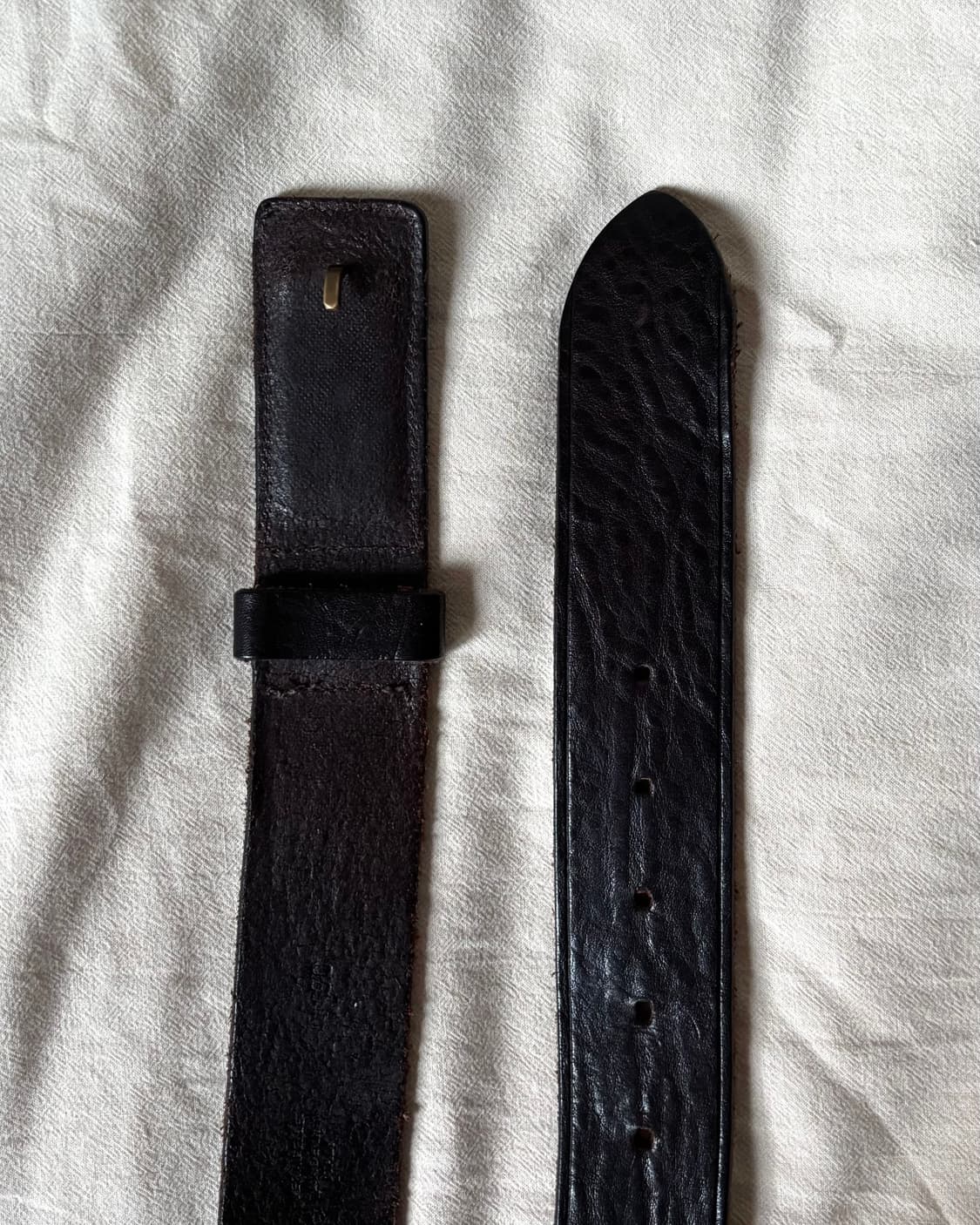 마르지엘라 레더 벨트 hidden clasp 상품이미지3