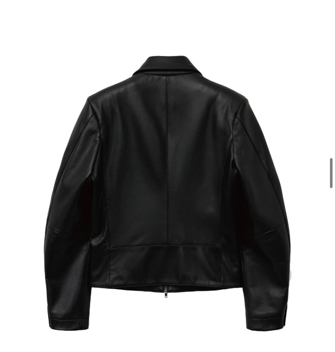 노이어 고트 슈렁큰 레더 자켓 (블랙) 상품이미지2
