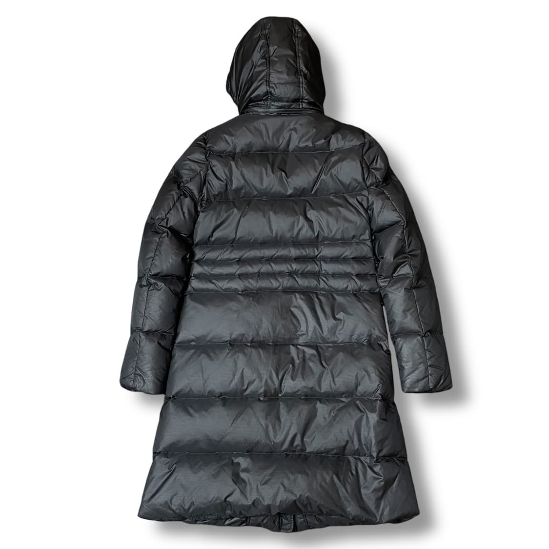 Puma 푸마 덕다운 블랙 후드 경량 미디 패딩 S 상품이미지2