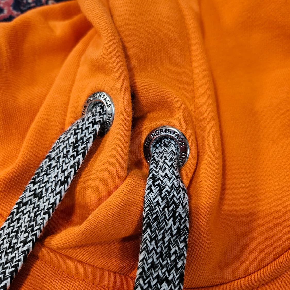 노스페이스 화이트라벨 컬러블럭 후드 티셔츠 L size 상품이미지7