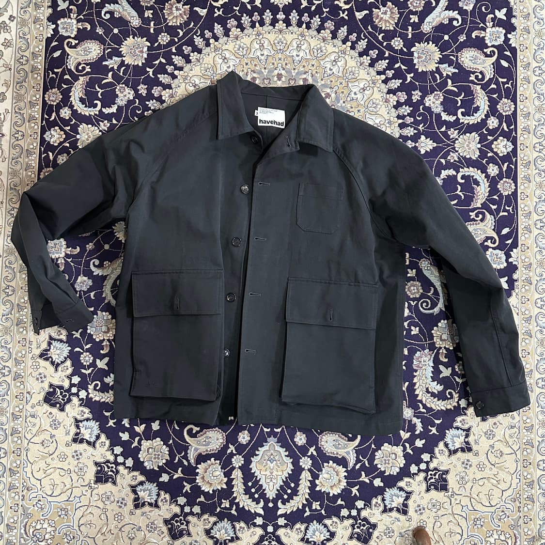 헤브 해드 시티 워커 프렌치 자켓 (블랙) 상품이미지2