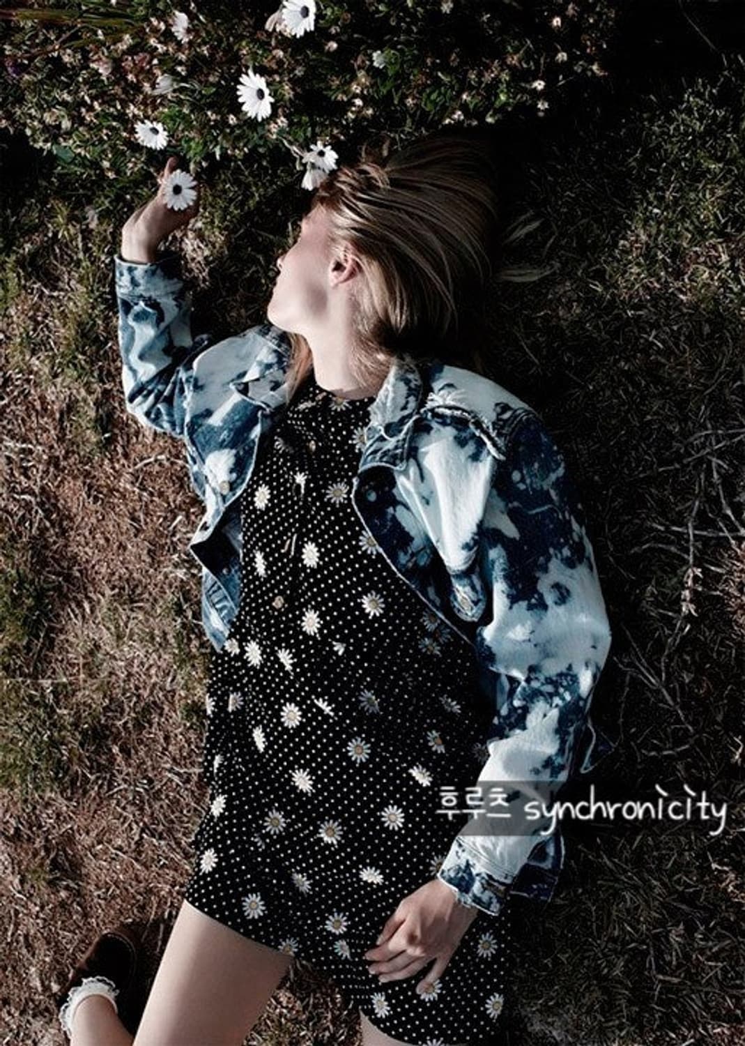 생로랑 16ss 서프시즌 데이지 원피스 36 드레스 상품이미지3