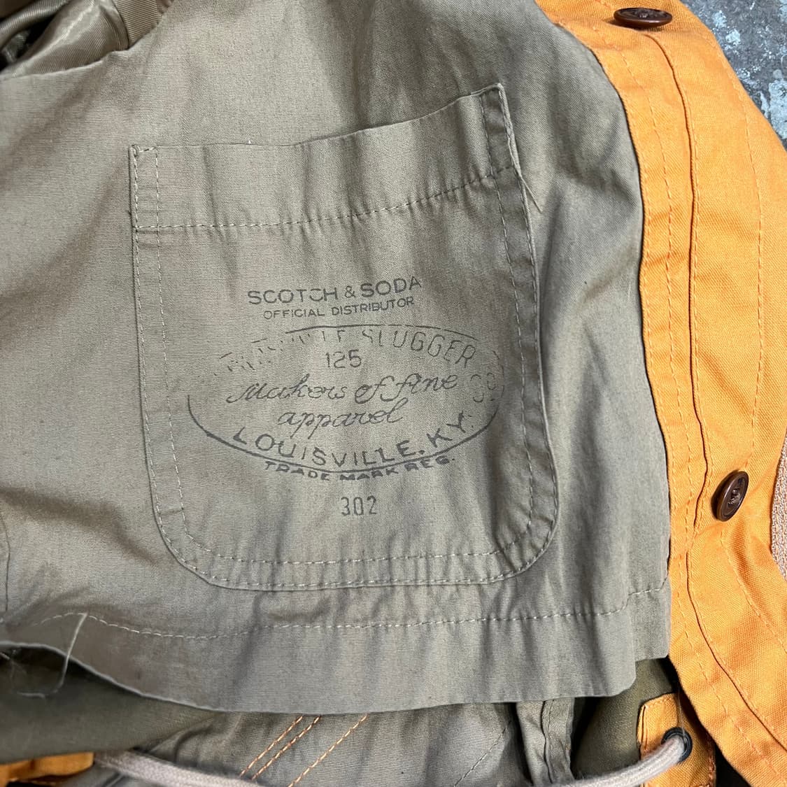 M) 스카치앤소다 피쉬테일 파카 야상 사파리자켓 점퍼 아메카지 워크웨어 상품이미지8