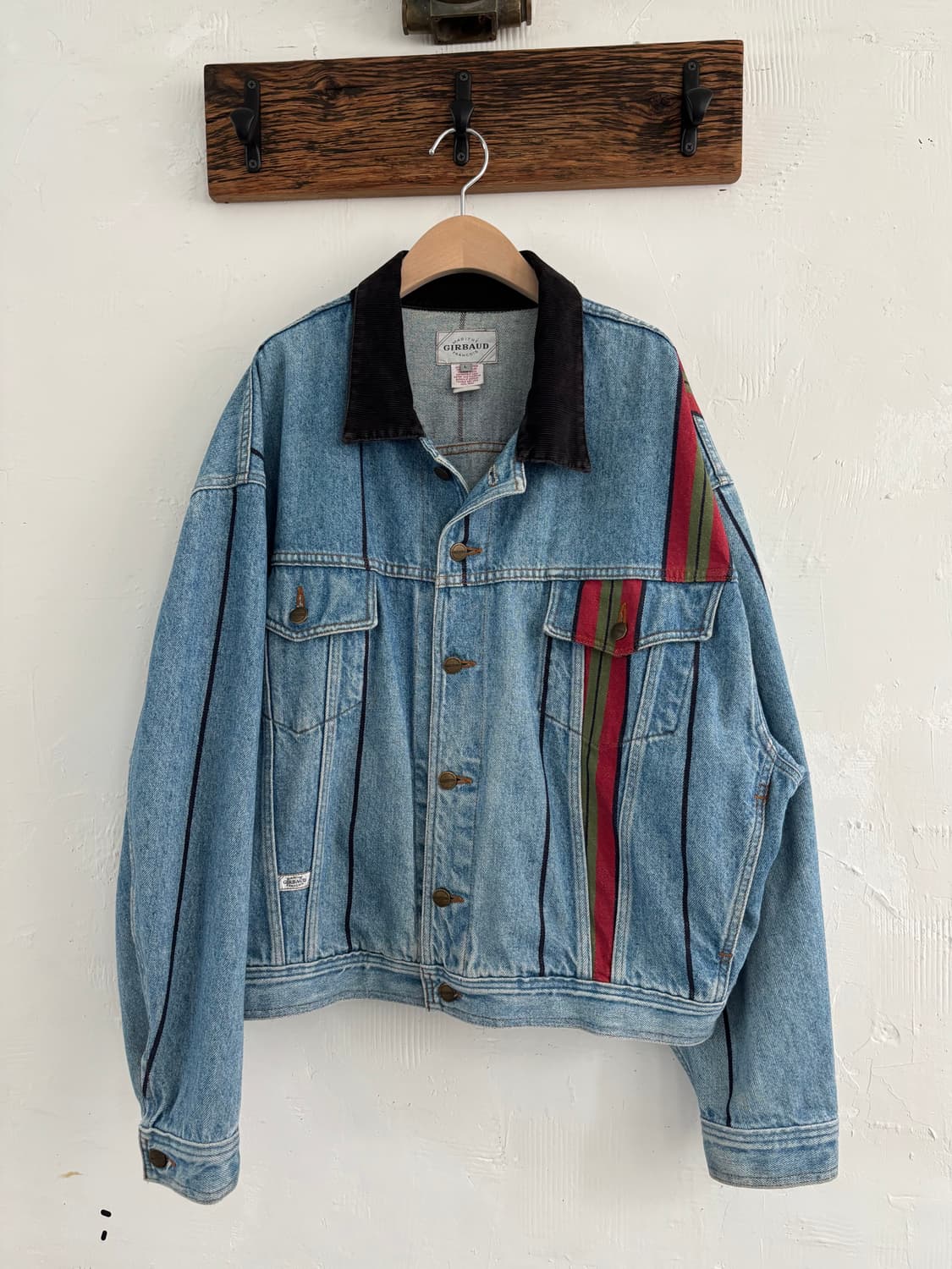 Marithe 마리떼 프랑소와 저버 90s 패턴 데님 자켓 상품이미지1