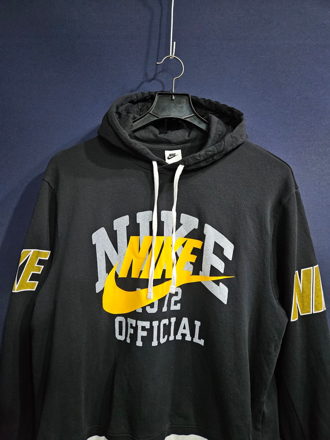 나이키 프린팅 블랙 남성 세미오버핏 110 후드티  상품이미지7