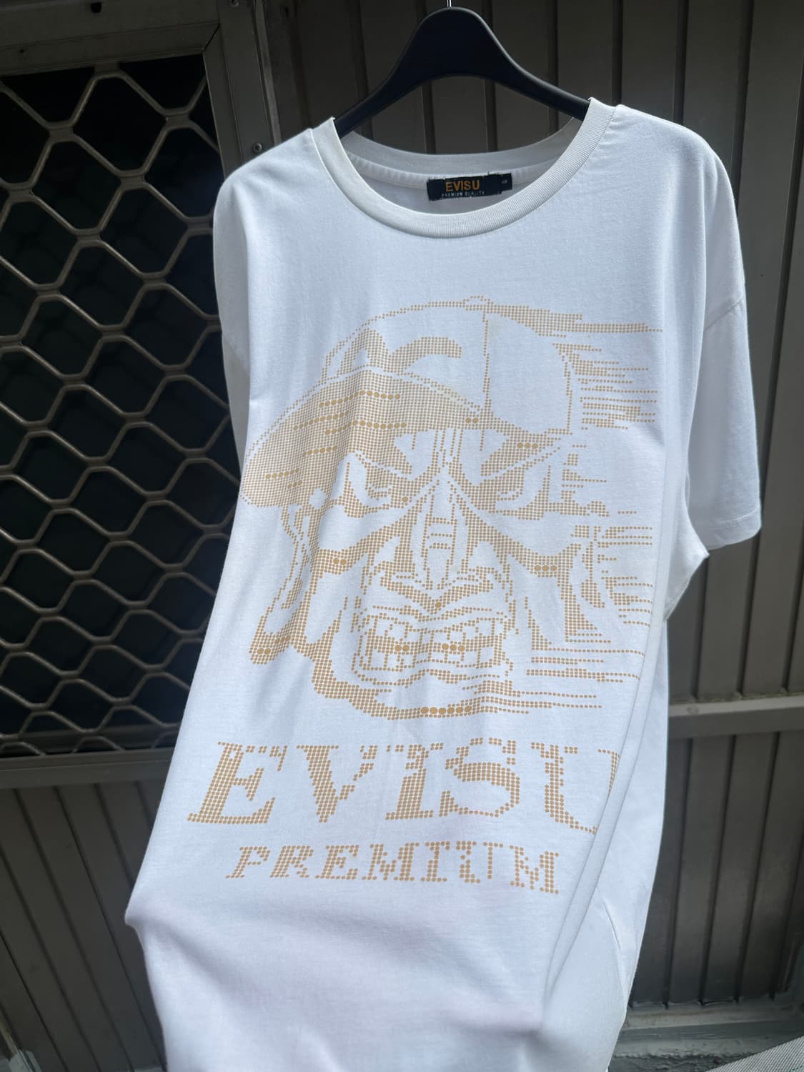 EVISU printing tee -white 상품이미지3