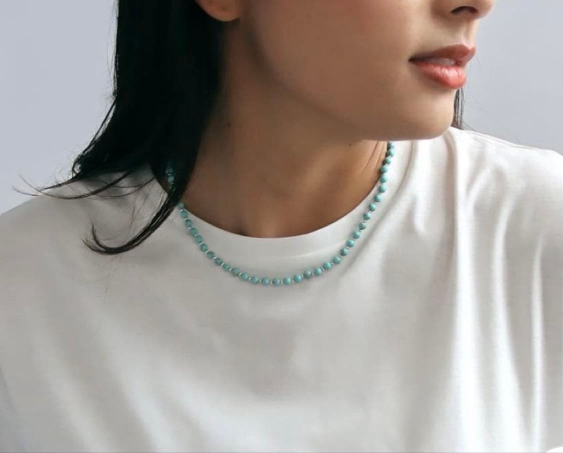 아르포파리 harpo paris 터키석 목걸이 상품이미지1