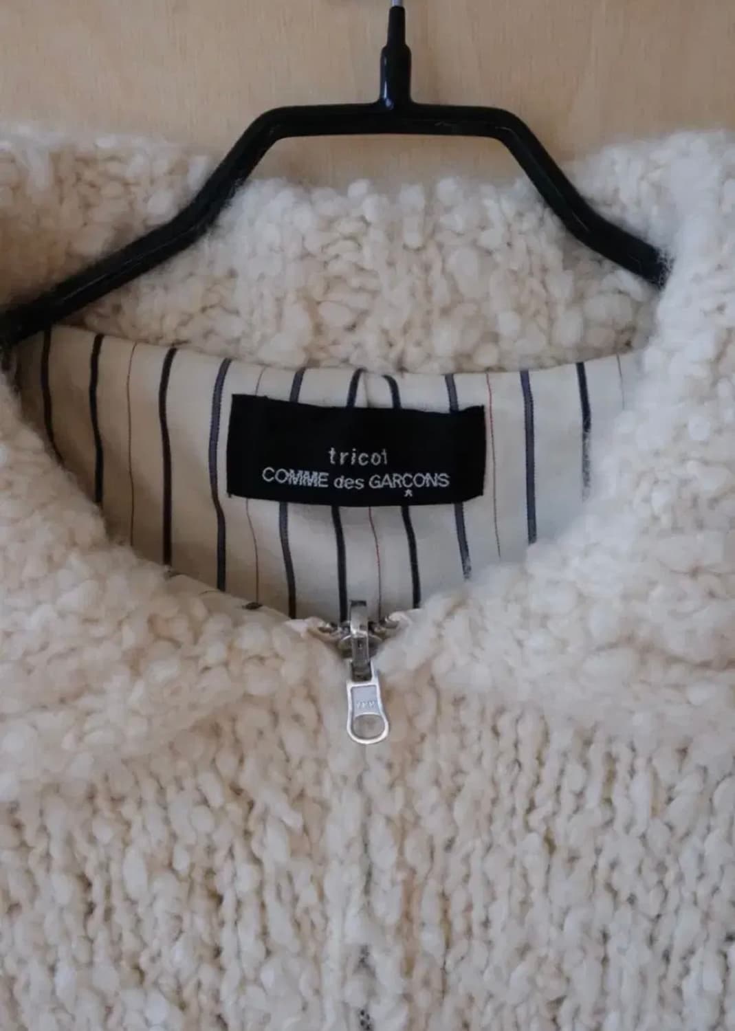 꼼데가르송 니트집업 상품이미지3